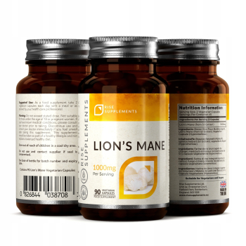 Soplówka Jeżowata Lion's Mane 90 Kapsułek po 500mg