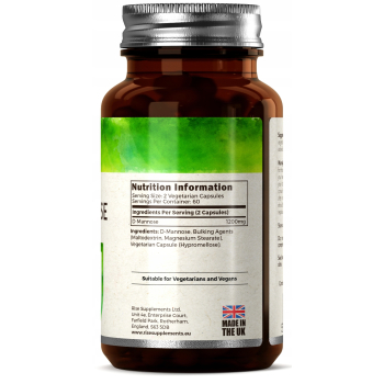 D-Mannoza (D-Mannose) 120 Kapsułek po 600mg