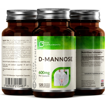 D-Mannoza (D-Mannose) 120 Kapsułek po 600mg