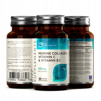 Kolagen Rybi Morski (Marine Collagen) 90 Kapsułek po 400mg