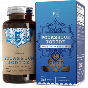 Focus Supplements Jodek potasu 365 Kapsułek po 150mcg
