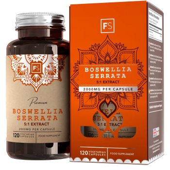 Focus Supplements Boswellia Serrata (Kadzidłowiec) 120 Kapsułek po 2000mg