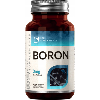 Bor Suplement (Kwas Borowy) 180 kapsułek po 3 mg