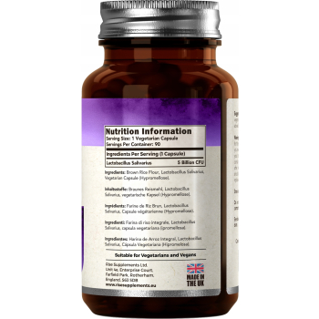 Lactobacillus Salivarius 90 kapsułek po 5 MLD CFU