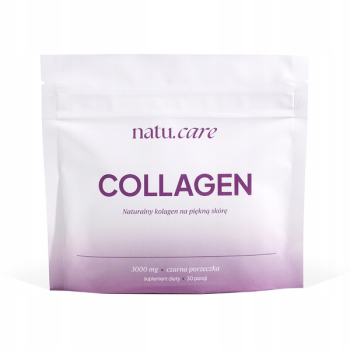 Natu Care Kolagen 3000 – Rybi kolagen do picia z czarną porzeczką | 30 porcji