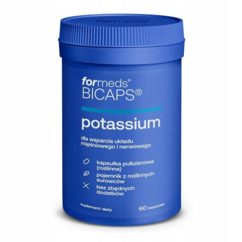 ForMeds Cytrynian Potasu – BICAPS Potassium | 60 kapsułek
