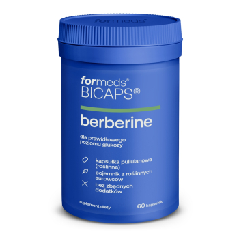 ForMeds Berberyna 97% – Standaryzowany ekstrakt | 60 kapsułek