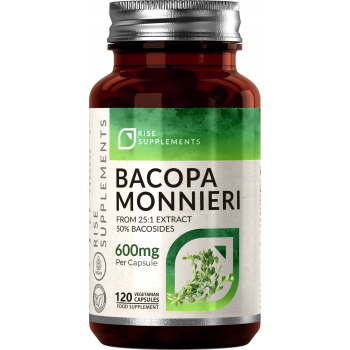 Bacopa Monnieri (Brahmi) 120 Kapsułek po 600mg