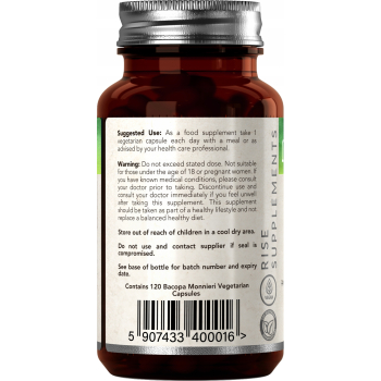 Bacopa Monnieri (Brahmi) 120 Kapsułek po 600mg