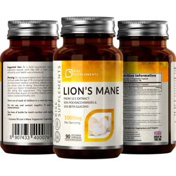 Soplówka Jeżowata Lion's Mane 90 Kapsułek po 1000mg