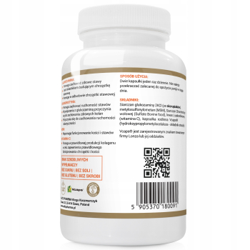 Alto Pharma Glukozamina Chondroityna MSM Witamina C 120 kapsułek